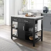 Jelle 42'' Wide Rolling Kitchen Island