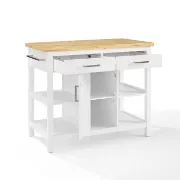 Jelle 42'' Wide Rolling Kitchen Island