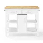 Jelle 42'' Wide Rolling Kitchen Island