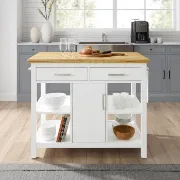 Jelle 42'' Wide Rolling Kitchen Island