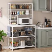 Tribesigns Baker's Rack, Kitchen Microwave Stand with Storage Shelves