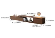 Graffi TV Unit with 3 Drawers - Expandable 