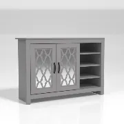 Gray Abbie-May 16 Pair Shoe Storage Cabinet