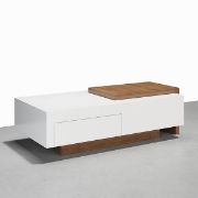 Picture of Crova Coffee Table with a Sliding Storage 