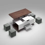 Picture of Smila Multifunctional coffee table - 5 pieces 