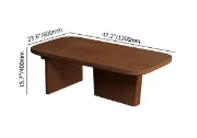 Picture of Haice coffee table natural wood 