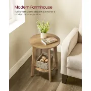 Picture of  Creech Natural wood Side table 