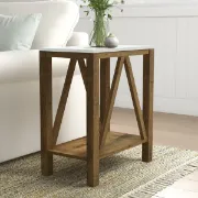 Picture of Stegen - Natural wood side table