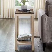 Picture of Stegen - Natural wood side table