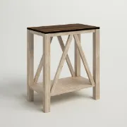 Picture of Stegen - Natural wood side table