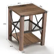 Picture of Celia - Natural wood Side table