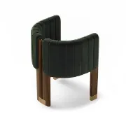 Picture of  Bergument Modern natural wood Arm chair 