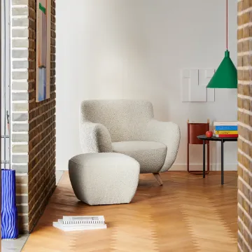 Show details for Luvia Compact Accent Chair – Natural Wood with Soft Curves Picture of Luvia Compact Accent Chair – Natural Wood with Soft Curves