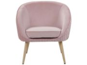 Picture of Divano Upholstered Natural wood chair 