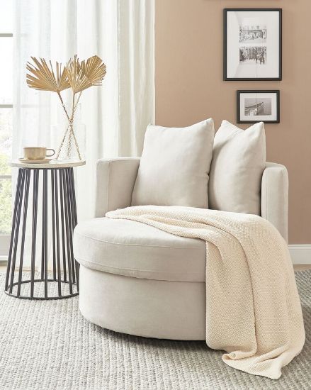 Picture of Sella - Armless Lounge Chair – Soft Foam Comfort