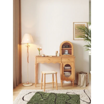 Picture of Modern makeup vanity table with glass top Jasiway