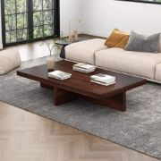 Picture of Tiffano Coffee table with a smooth surface and natural wood