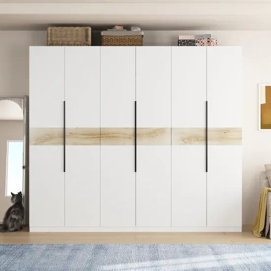 Picture of Kidlo Natural wood Wardrobe