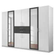 Picture of Diver Wardrobe Natural wood with Mirror
