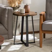 Picture of Barnett Round Metal Side Table