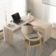 Picture of Sereko Desk Natural wood 