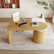 Picture of Sereko Desk Natural wood 