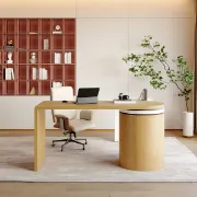 Picture of Sereko Desk Natural wood 