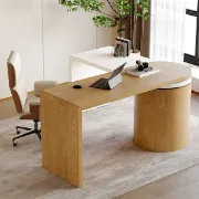 Picture of Sereko Desk Natural wood 