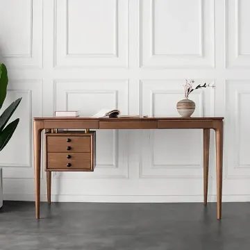 Show details for Crasmo – Natural Wood Office Desk Picture of Crasmo – Natural Wood Office Desk