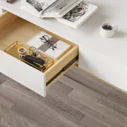 صورة مكتب أبيض حديث - هينس