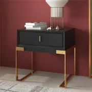 Picture of Walkie Modern Black nightstand 