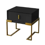 Picture of Walkie Modern Black nightstand 