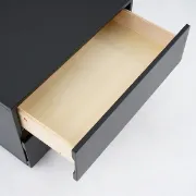 صورة طاولة غرفة نوم حديثة 2درج - ليڤيم