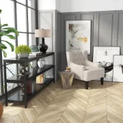 Picture of Decorative table or console Paolo - natural wood