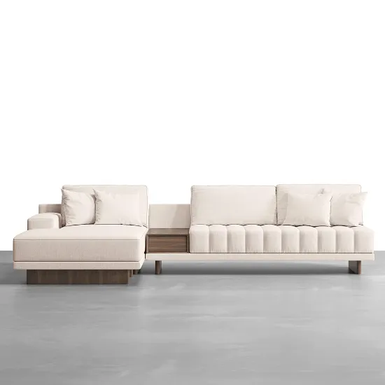 Picture of Armia L-Shaped Sectional Natural wood