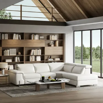 Show details for Burley Natural Wood L-Shaped Sectional – Adjustable Backrests Picture of Burley Natural Wood L-Shaped Sectional – Adjustable Backrests