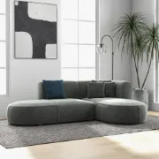 Picture of Gramfie L-Shaped Sectional Natural wood