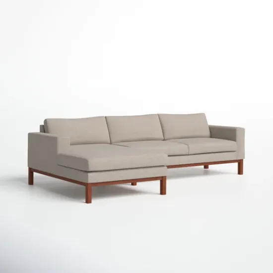 Picture of Teddy L-Shaped Sectional Natural wood