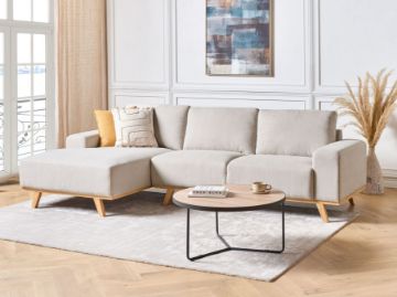 Show details for Carputer L-Shaped Sectional – Natural Wood Picture of Carputer L-Shaped Sectional – Natural Wood