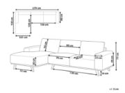 Picture of Carputer L-Shaped Sectional Natural wood