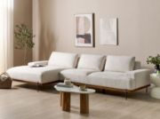 Picture of Moris L-Shaped Sectional Natural wood