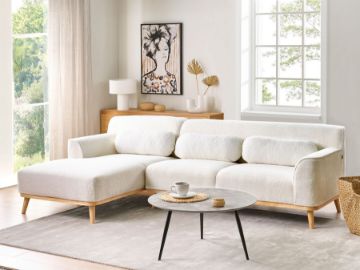 Show details for Milano L-Shaped Sectional – Natural Wood Picture of Milano L-Shaped Sectional – Natural Wood