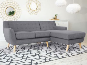 Show details for Arkdia L-Shaped Sectional Natural wood Picture of Arkdia L-Shaped Sectional Natural wood