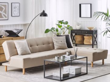 Show details for Velano L-Shaped Modular Sofa Bed – Comfort in Natural Wood Picture of Velano L-Shaped Modular Sofa Bed – Comfort in Natural Wood