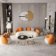 Picture of Sandra sofa 3 seater-natural wood