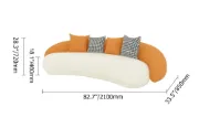 Picture of Sandra sofa 3 seater-natural wood