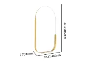 Picture of Golden Arc Elegance Wall Mirror