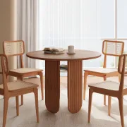 Picture of The Crescent Root Dining Table - Natural wood