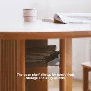 Picture of The Crescent Root Dining Table - Natural wood