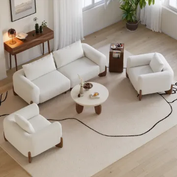 Mora Lounge Set – Natural Wood Mora Lounge Set – Natural Wood